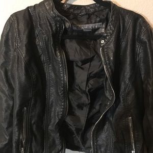USED Kenneth Cole Reaction Leather Jacket